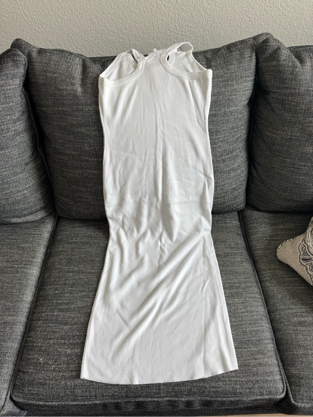 COTTON CITIZEN White Cutout Midi Tank Dress - Picture 5 of 5